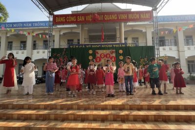 Trường Tiểu học Nguyễn Viết Xuân tổ chức hoạt động trải nghiệm “Mừng Xuân Giáp Thìn 2024”